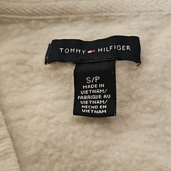 Tommy Hilfiger Women's Swim Cover-Up Mini Dress With Hoodie Small White - Picture 6 of 12